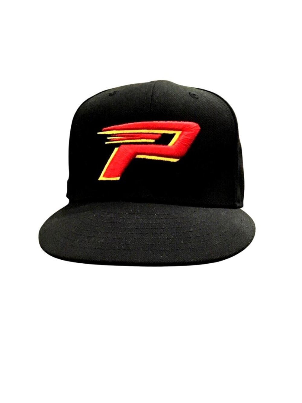 PARACLETE MENS BLACK STRETCH FITTED TEAM LOGO HAT- SIZE 71/4 Pittsburgh